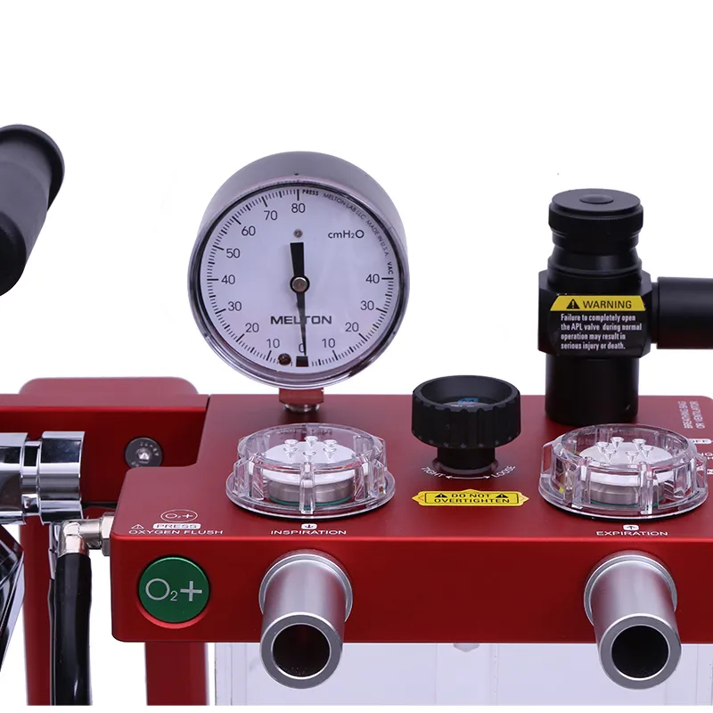 バッテリーと酸素ボンベを備えたモバイルエネルギー回収 ICU 麻酔人工呼吸器人工呼吸器マシン